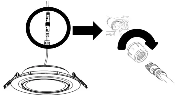LIGHTOLIER IS MG1R Mini Gimbal for Smartphone - Driver Wiring 3