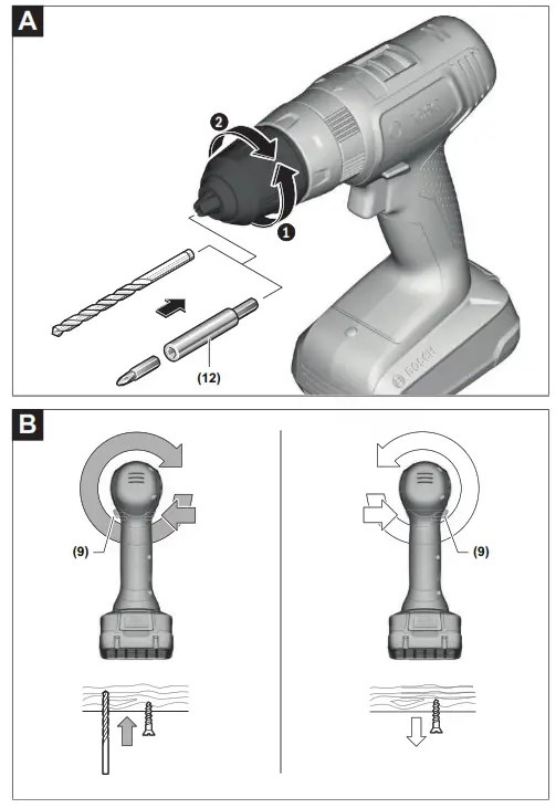 BOSCH EasyDrill EasyImpact 18V 40 - fig 2