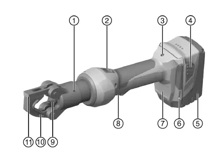 HILTI-NCR-060-II-A22-Cordless-Hydraulic-Crimpers-fig-7