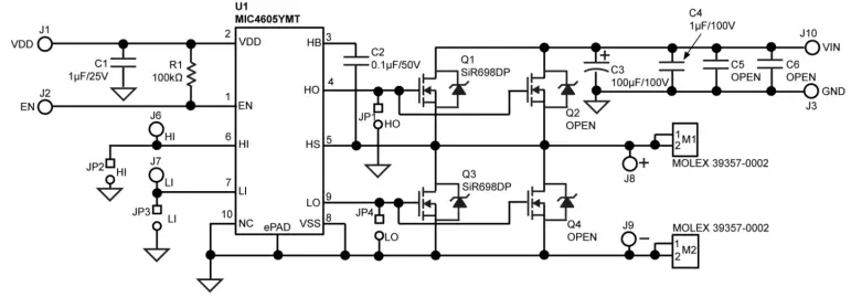 MICREL-MIC4605-Evaluation-Board-fig4