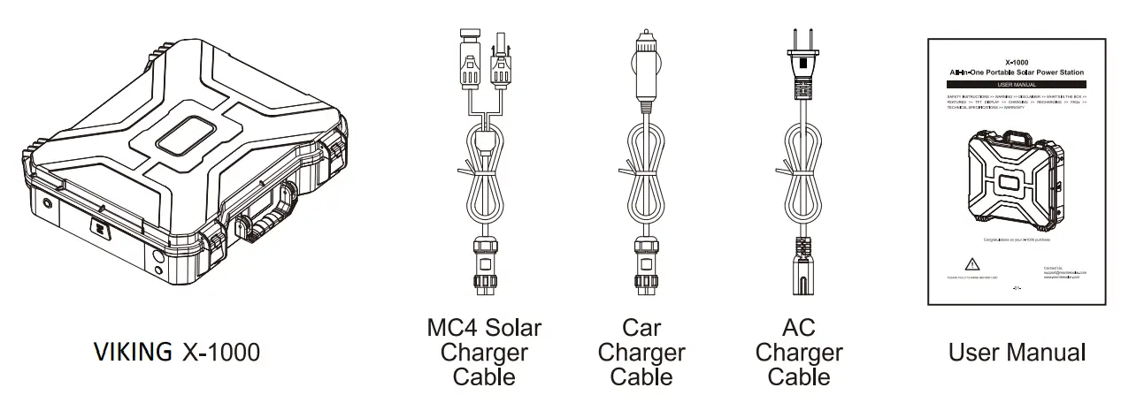 VIKING X 1000 Solar Charging Station - Fig