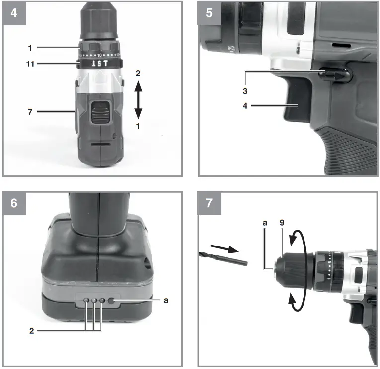 Einhell TE CD 12 1 Li ion Cordless Hammer Drill Screwdriver - Overview 1