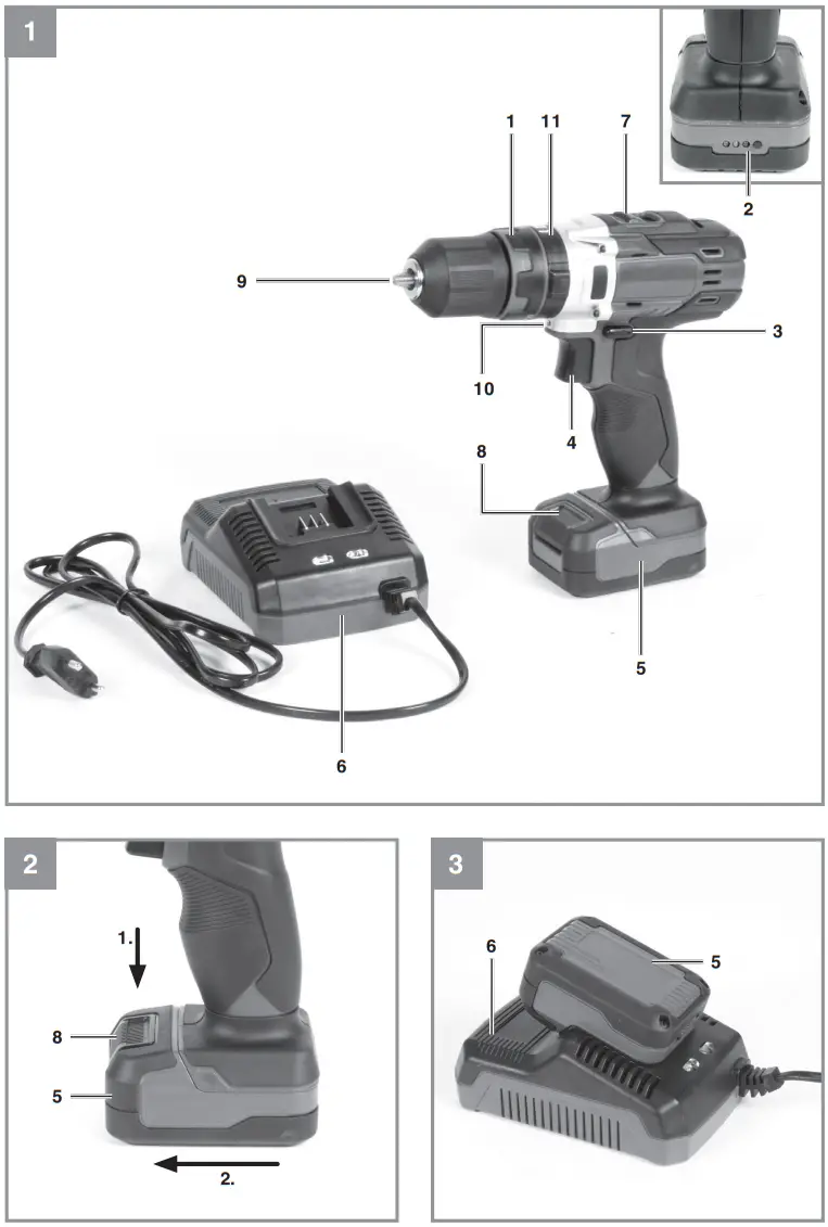 Einhell TE CD 12 1 Li ion Cordless Hammer Drill Screwdriver - Overview