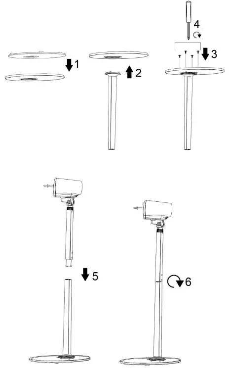 Ardes AR5D42PRW Stand Fan - fig 1