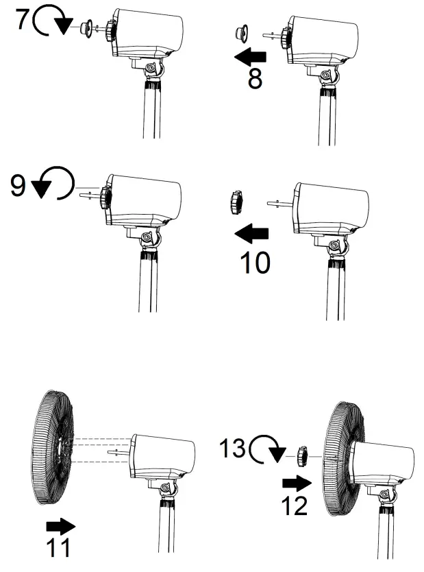 Ardes AR5D42PRW Stand Fan - fig 2