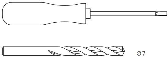 DCW editions Lampe Gras N° 104 Gras Wall Lamp - REQUIRED TOOLS