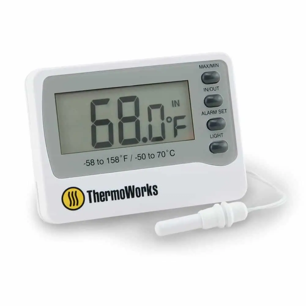 Thermoworks Rt801 Digital Fridge/freezer Alarm Thermometer User Manual