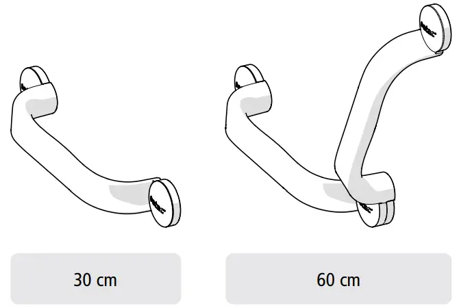 etac Flex Wall Brackets - fig 1