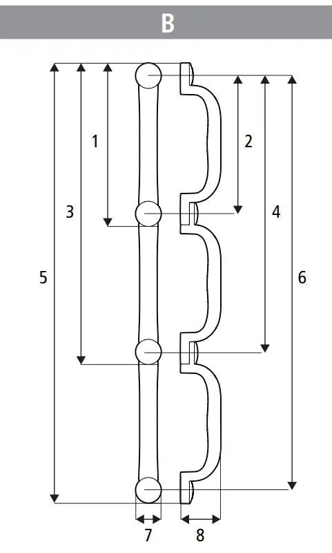 etac Flex Wall Brackets - fig 3