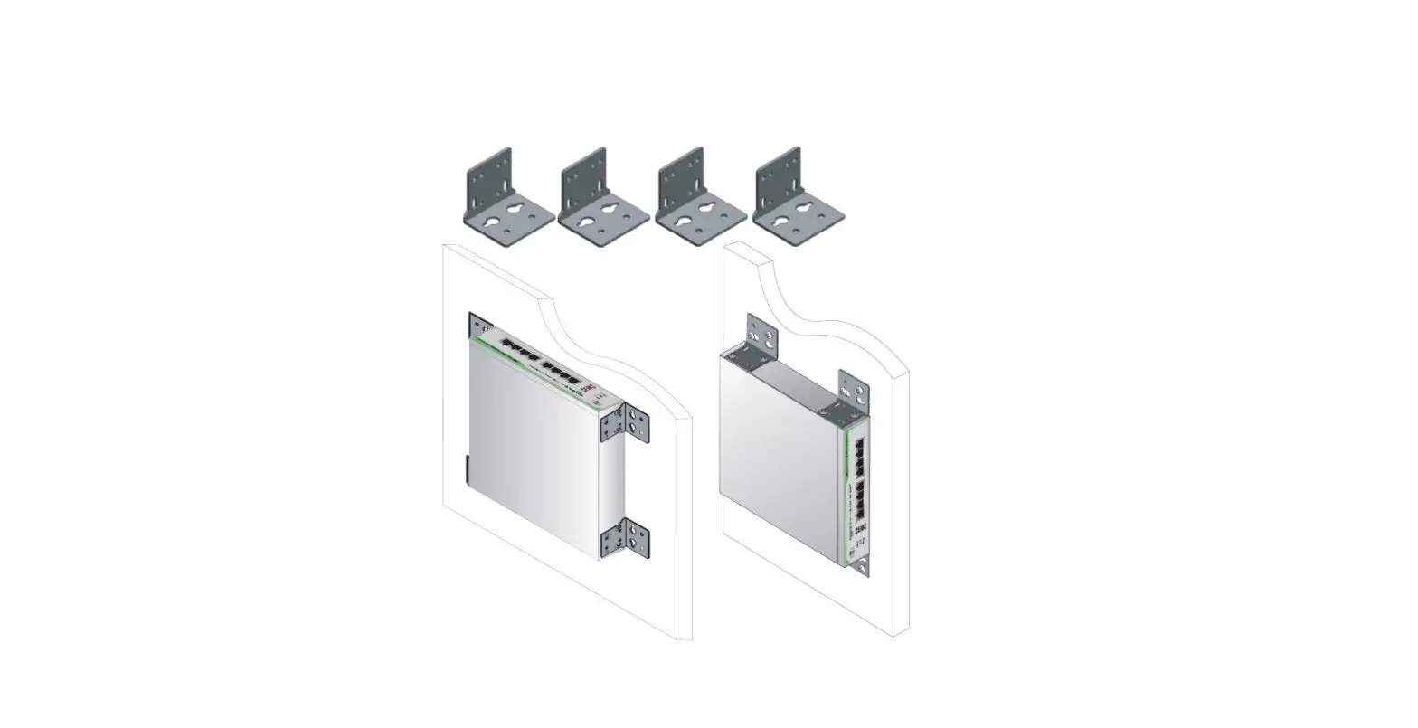 Allied Telesis Brkt-j24 Wall Mount Kit For Switches Installation Guide