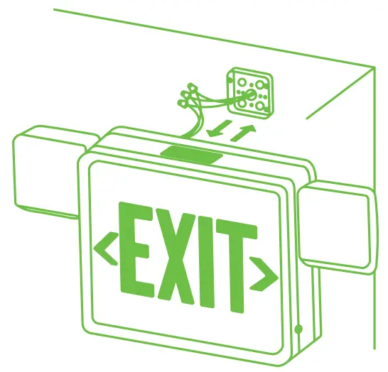 SUNCO LIGHTING EX_2HFL-RED-6PK EXIT LED Sign - Fig 13