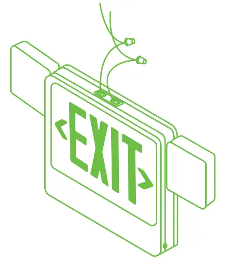 SUNCO LIGHTING EX_2HFL-RED-6PK EXIT LED Sign - Fig 4