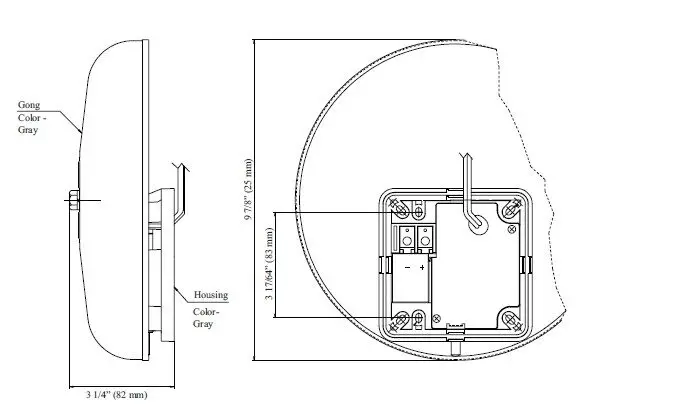 POTTER MBA-10G12PV2 Burglar Bell Fire Alarm (2)