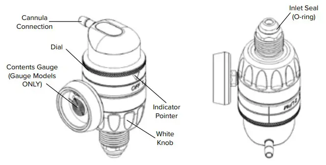 Precision Medical 195405 1900 Series Regulator (3)