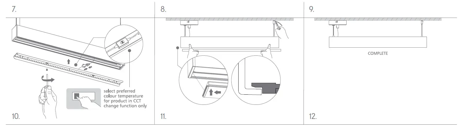 DOMUS MAX-35 Linear Pendant Light (4)
