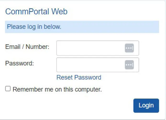 PASSWORD RESET