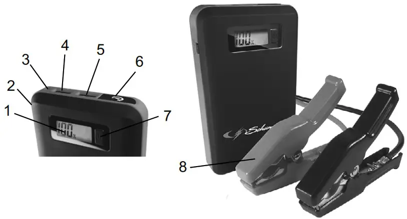 Schumacher SL1314 Jump Starter Power Pack - FEATURES