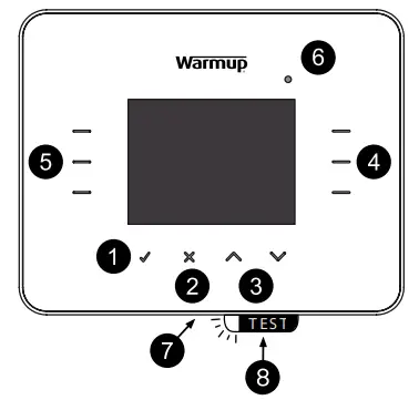 Warmup 3iE Energy Monitoring Thermostat - Fig 1
