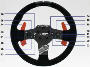 FANATEC W2C CSL Elite Steering Wheel WRC