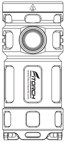 FITORCH P25GT USB-C Rechargeable LED Flashlight
