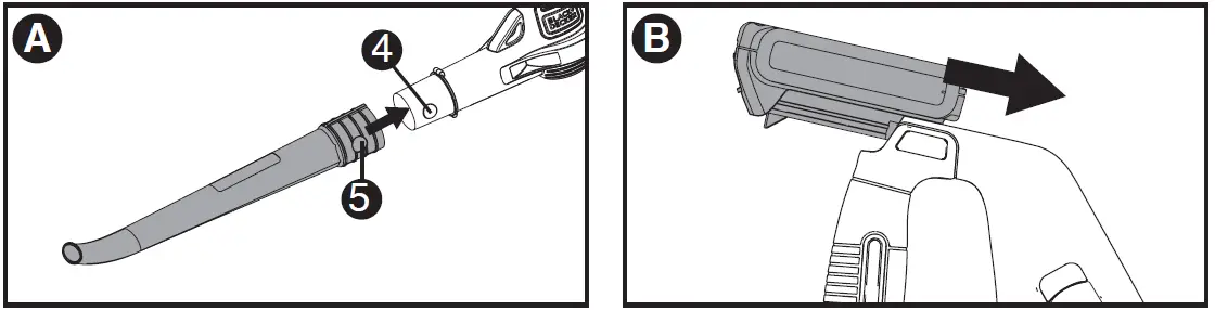BLACK DECKER 20V MAX Lithium Cordless Sweeper FUNCTIONAL DESCRIPTION 1