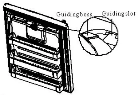 CANDY HD-359RWEN 271L Bottom Mounted Refrigerator Freezer - components