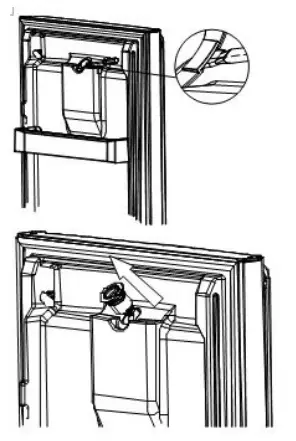CANDY HD-359RWEN 271L Bottom Mounted Refrigerator Freezer - disassembly