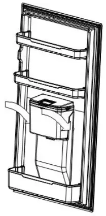 CANDY HD-359RWEN 271L Bottom Mounted Refrigerator Freezer - sealing