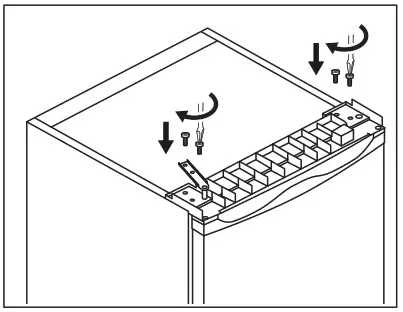 Electrolux LXB1AE13W0 Fridge - Door reversibility 3