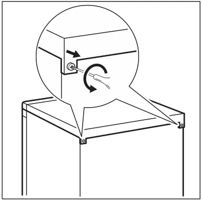 Electrolux LXB1AE13W0 Fridge - Door reversibility