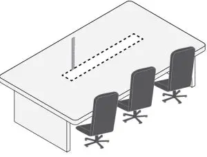 SHURE A710-FM Flush Mount Kit