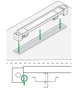 SHURE A710-FM Flush Mount Kit-Ceiling installations