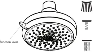 hansgrohe-04071005-Croma-E-100-3-Jet-Shower-Head-User-Instructions