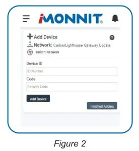MONNIT MNS2 4 W2 AC ADV Wireless Accelerometer Advanced Vibration Meter - DEVICE1