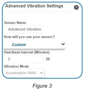 MONNIT MNS2 4 W2 AC ADV Wireless Accelerometer Advanced Vibration Meter - setup