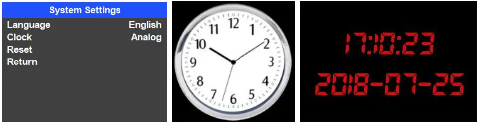 BZBGEAR BG-MFVS61-G2 6-Inch 3G-SDI and HDMI Video Mixer-System Settings