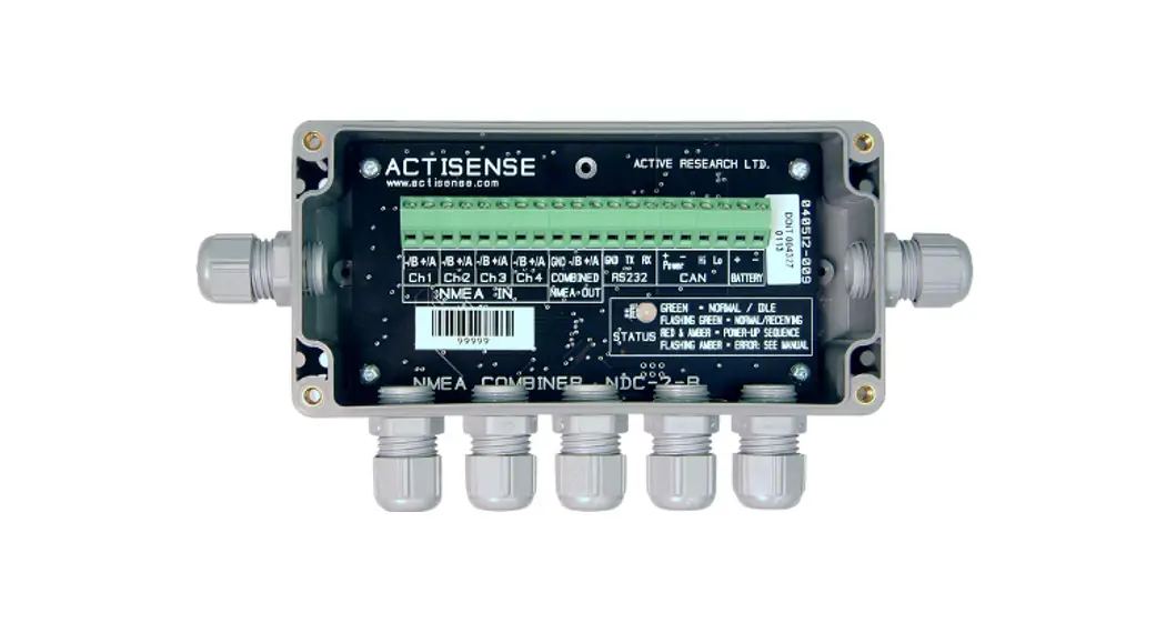 Actisense Ndc-2-c Nmea Data Combiner User Manual Actisense Ndc-2-c Nmea Data Combiner User Manual