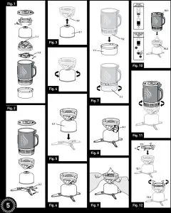 JETBOIL 813623 Zip Cooking System - FIGURES