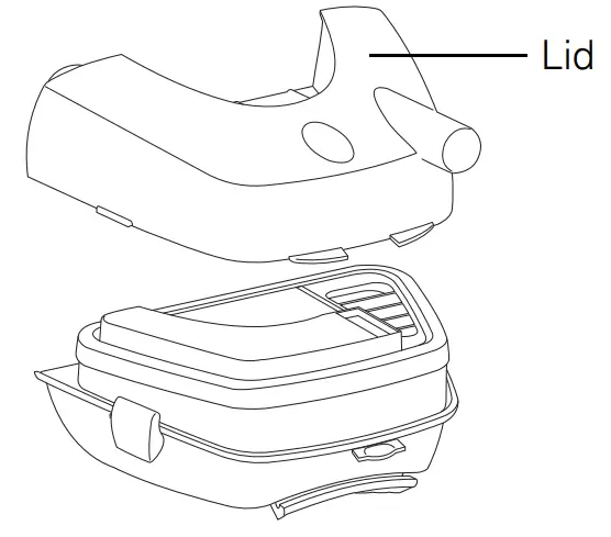 RESMED 30902 HumidAire 2i Heated Humidifier-water chamber base