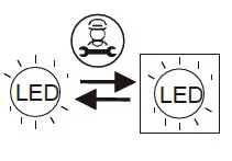 SCHNEIDER SCDD309VB Vintage 2 Door Fridge Freezer fig-1