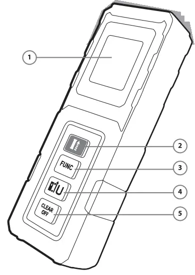 HANDY 10050 20 Laser Distance Meter- parts