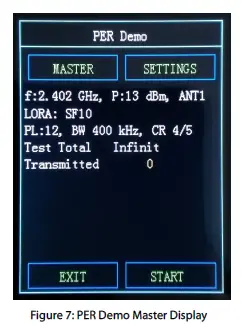 SEMTECH SX1280 2.4GHz Development Kit FIG 7