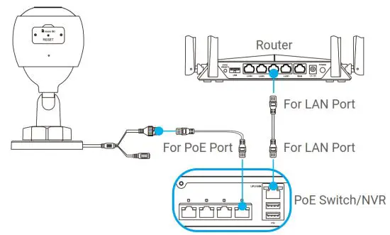 EZVIZ Scan the QR Code with App - Connect yours