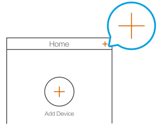 EZVIZ Scan the QR Code with App - On the Home