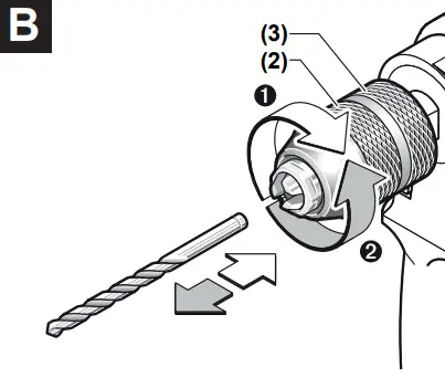 BOSCH GSB 13 RE Professional Electric Hammer Drill Machine - parts 2