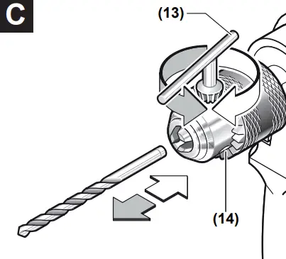 BOSCH GSB 13 RE Professional Electric Hammer Drill Machine - parts 3