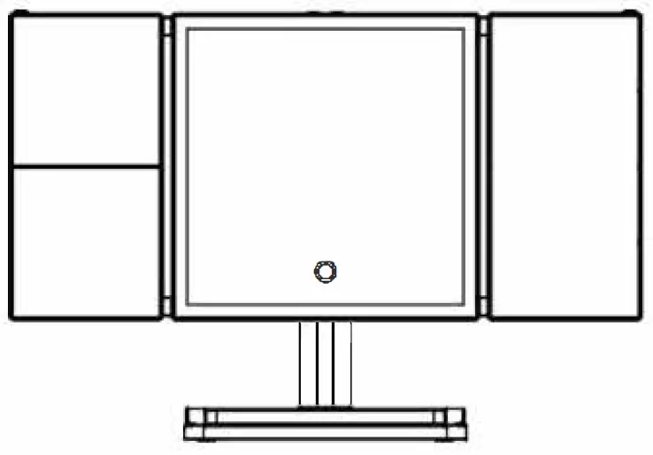 LEXKUYI MRC185 LED Makeup Mirror image