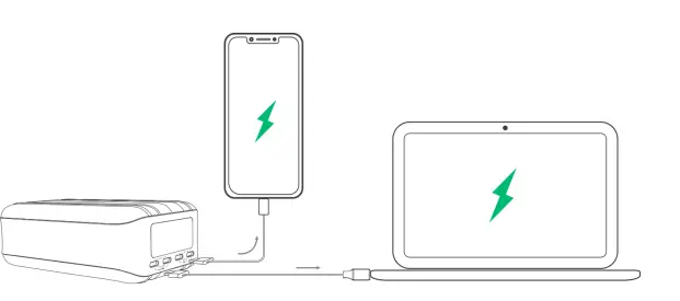 ZENDURE SuperTank Pro Portable Laptop Charger Power Bank FIG 6