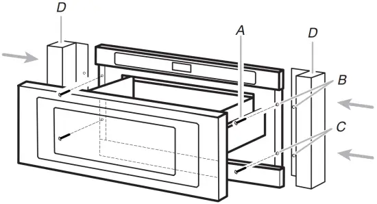 Install the Microwave Drawer