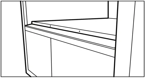 Install the Deflector Vent For Flush Installation